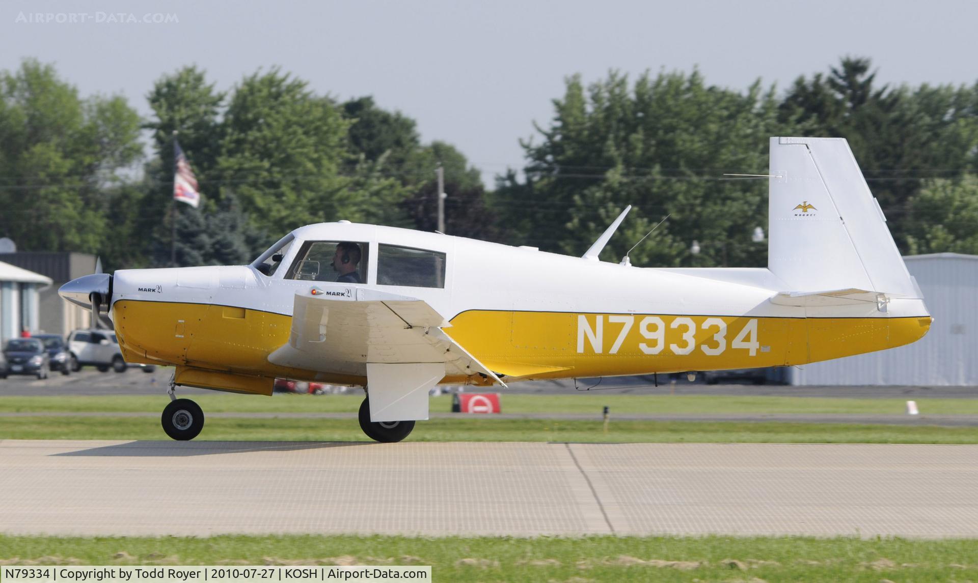 N79334, 1965 Mooney M20C Ranger C/N 2998, EAA AIRVENTURE 2010