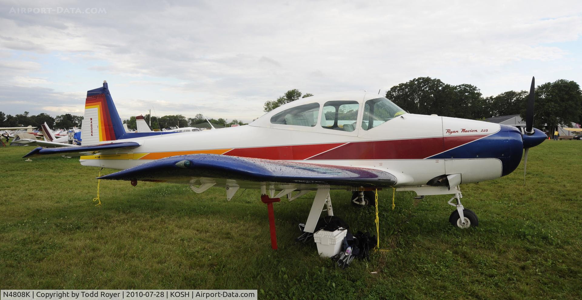 N4808K, 1949 Ryan Navion A C/N NAV-4-1808, EAA AIRVENTURE 2010
