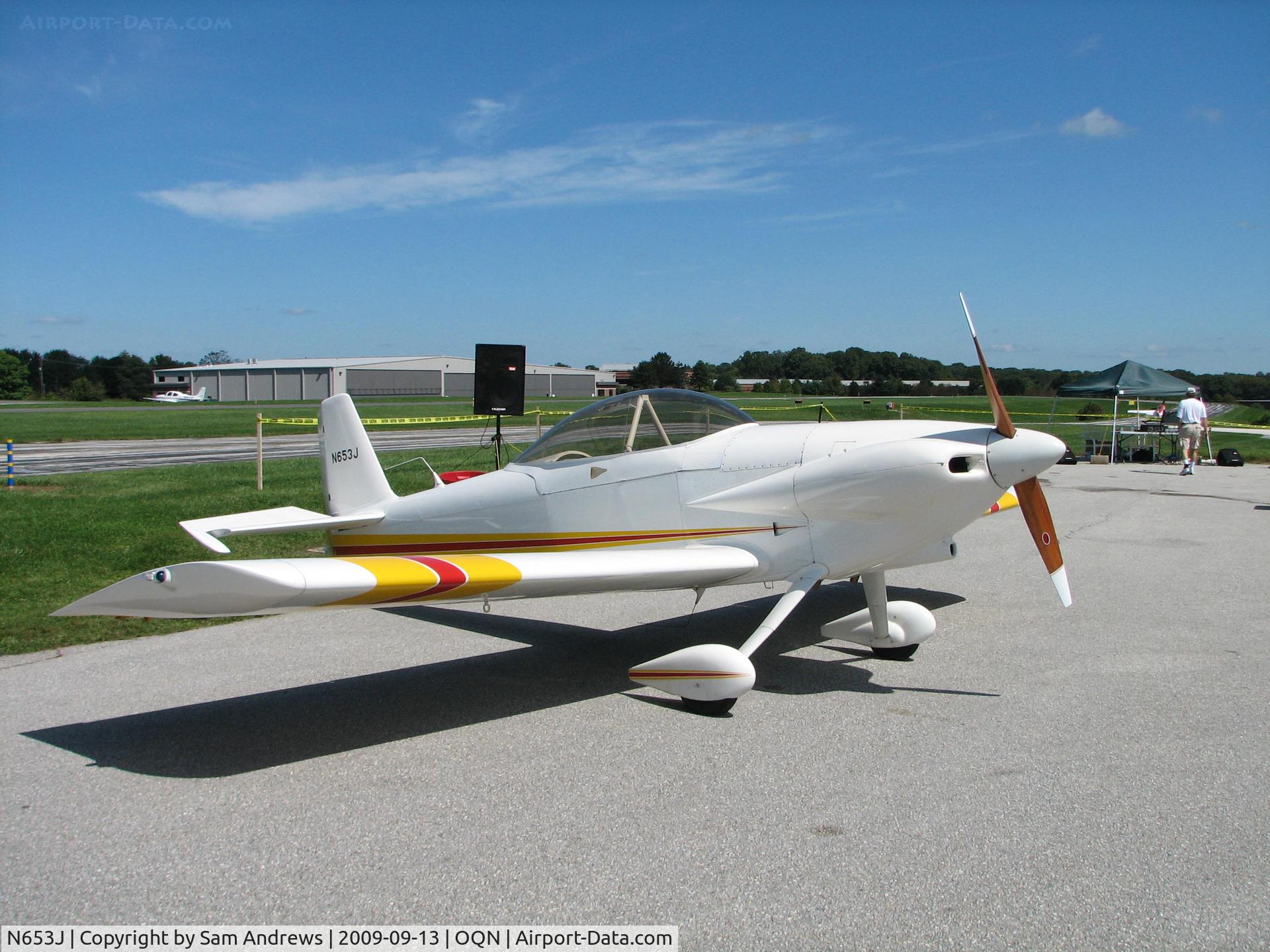 N653J, 1991 Vans RV-4 C/N 1888, Brandywine Fly-in and auto show.