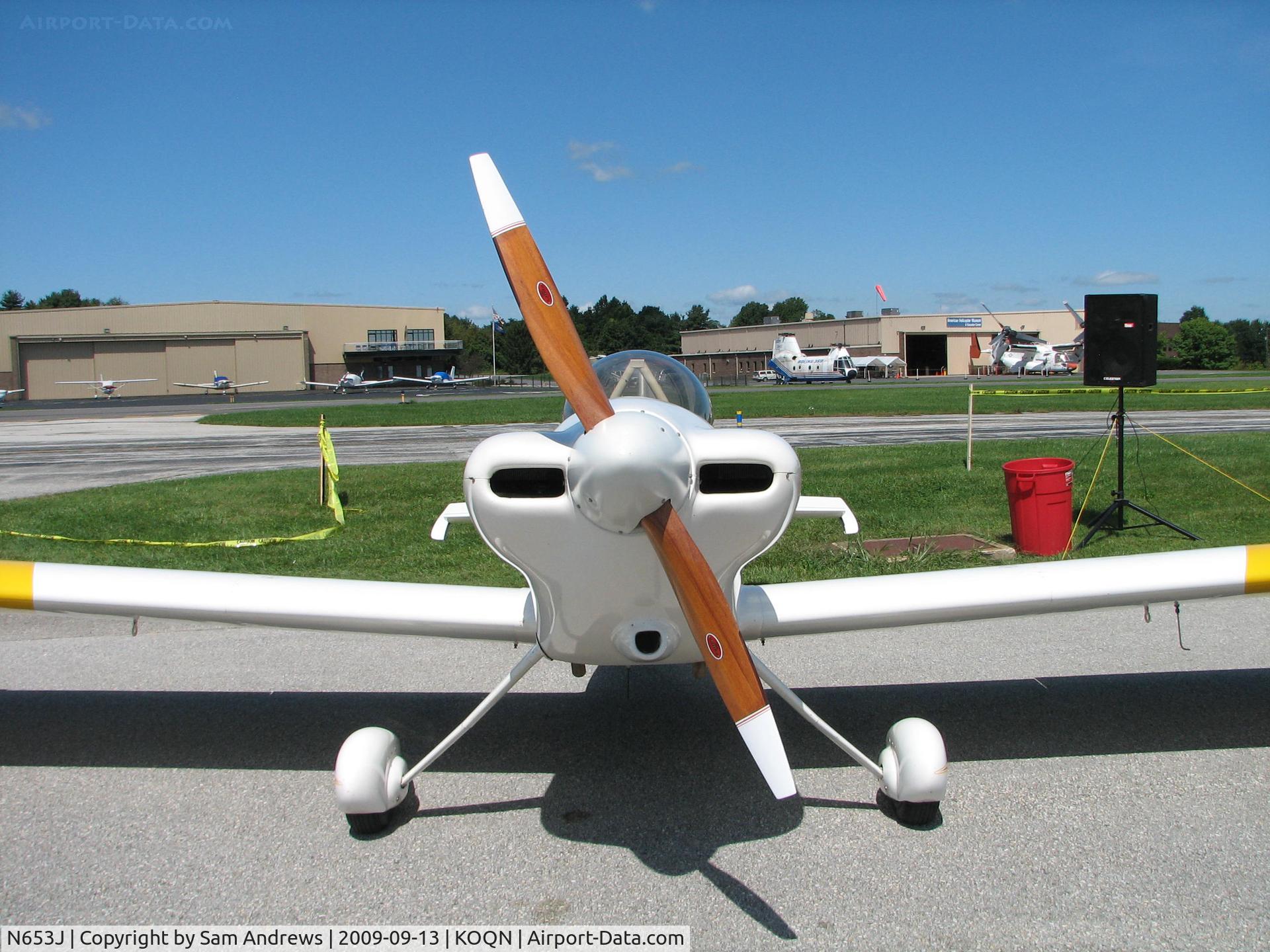 N653J, 1991 Vans RV-4 C/N 1888, On the nose!