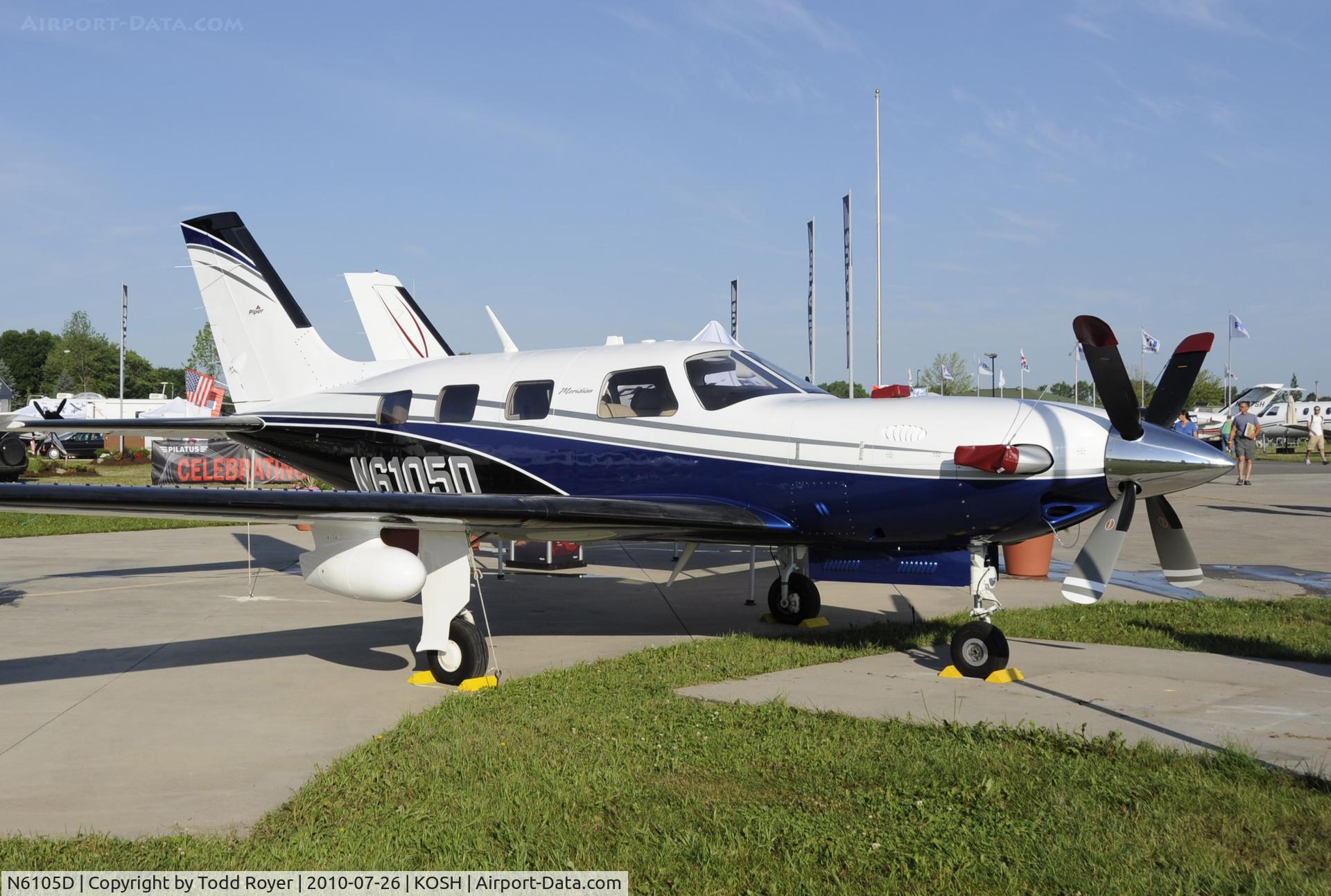 N6105D, Piper PA-46-500TP C/N 4697426, EAA AIRVENTURE 2010