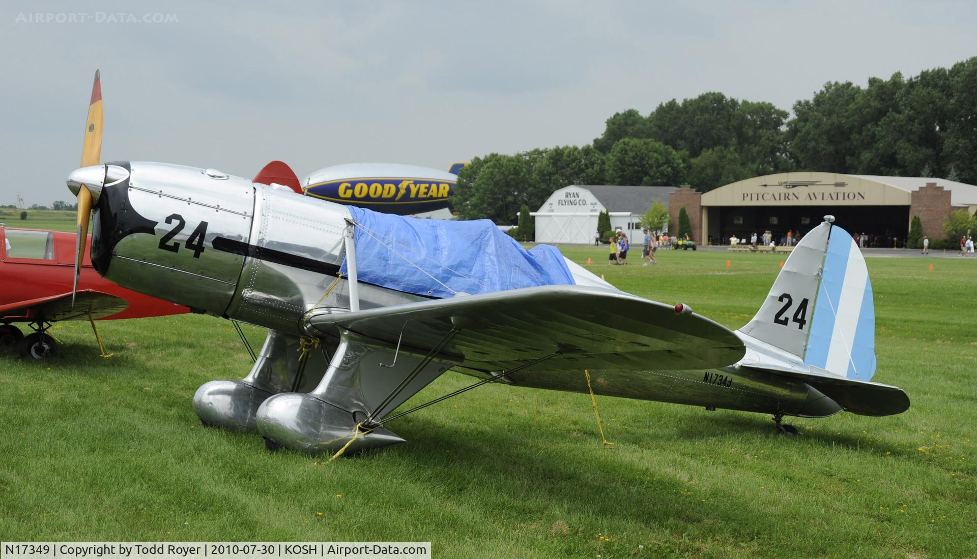 N17349, 1938 Ryan Aeronautical ST-A C/N 195, EAA AIRVENTURE 2010