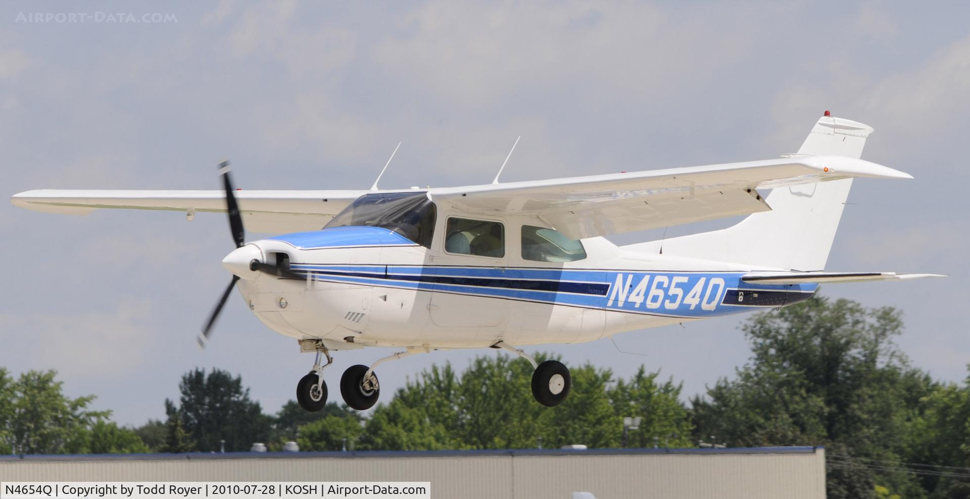 N4654Q, 1972 Cessna 210L Centurion C/N 21059554, EAA AIRVENTURE 2010