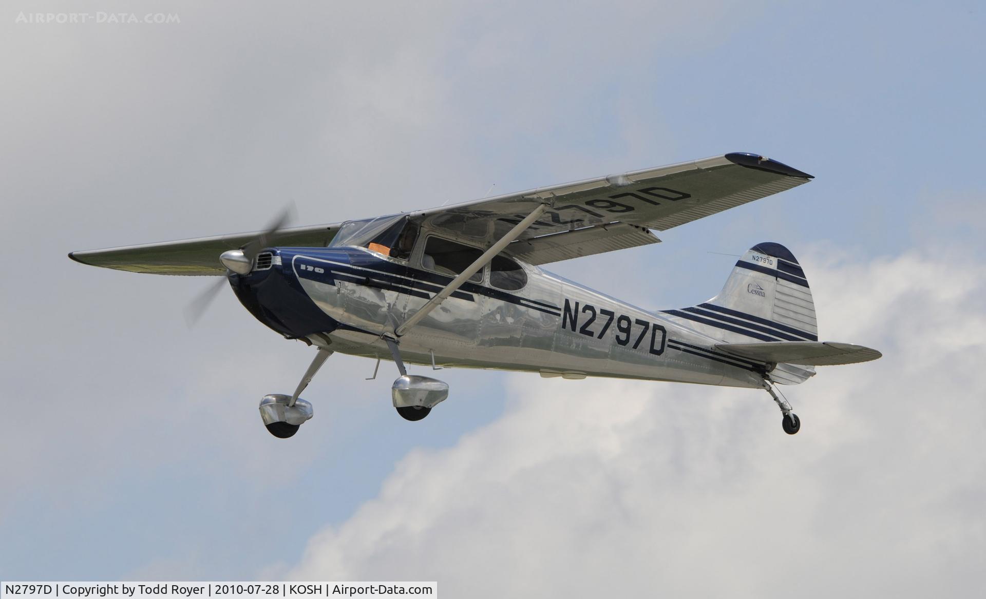 N2797D, 1952 Cessna 170B C/N 25339, EAA AIRVENTURE 2010