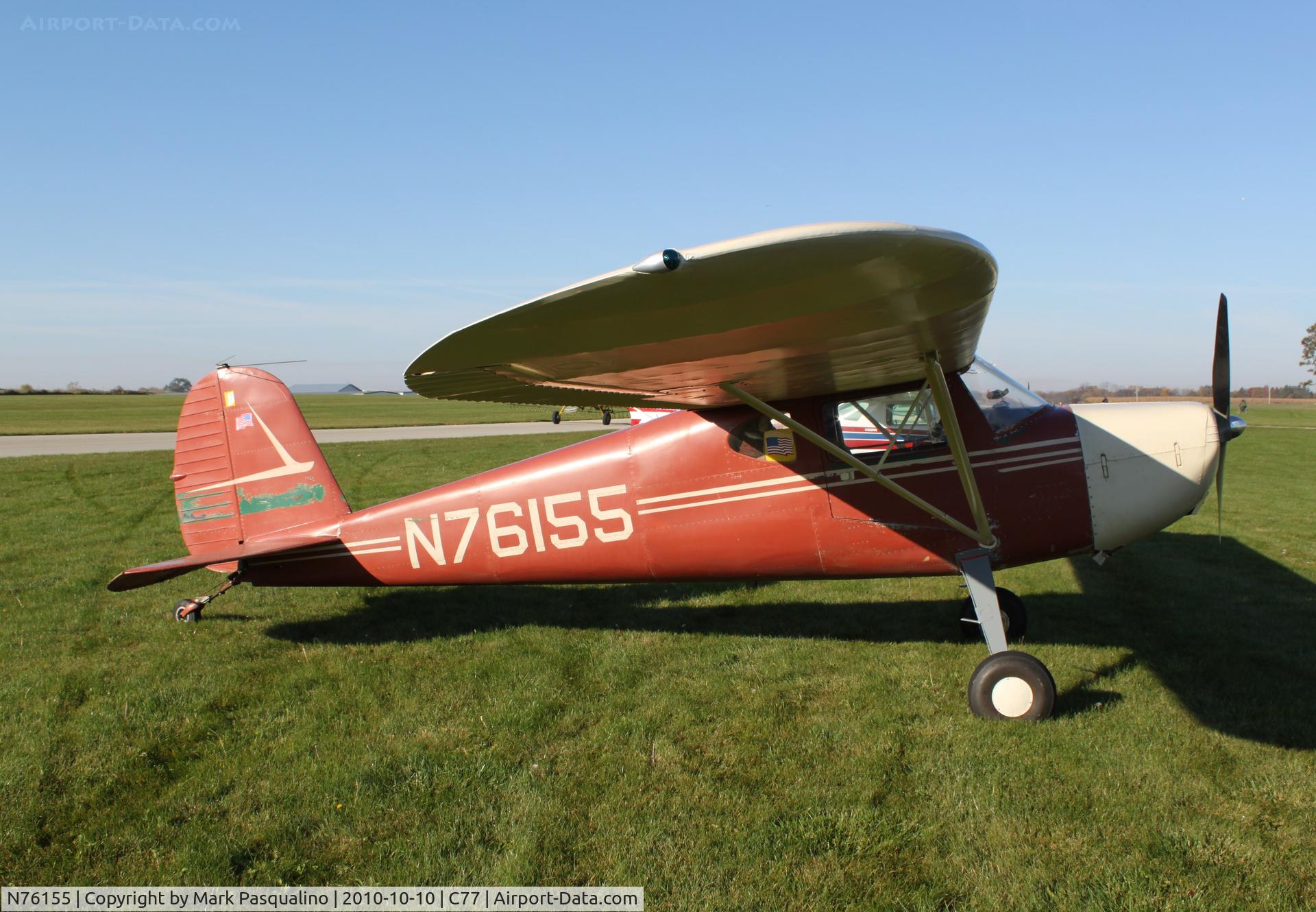 N76155, 1946 Cessna 140 C/N 10552, Cessna 140