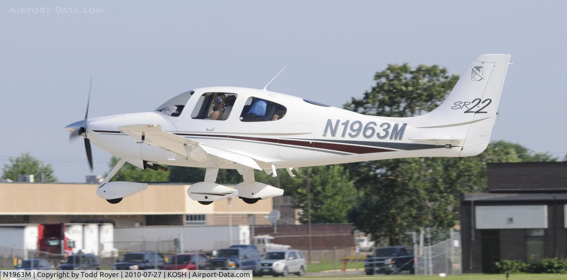 N1963M, 2002 Cirrus SR22 C/N 0355, EAA AIRVENTURE 2010