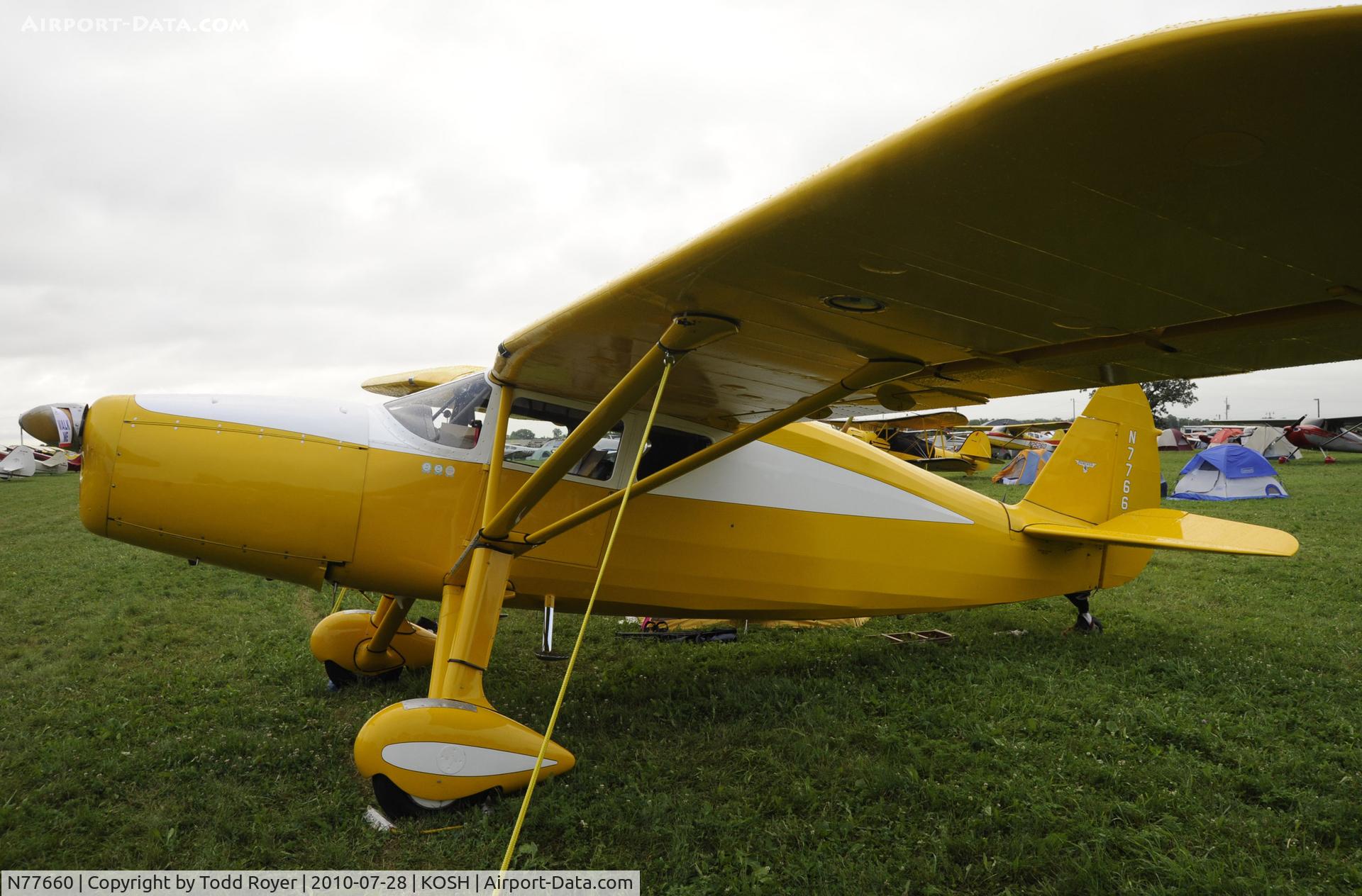 N77660, 1946 Fairchild 24R-46 C/N R46-360, EAA AIRVENTURE 2010