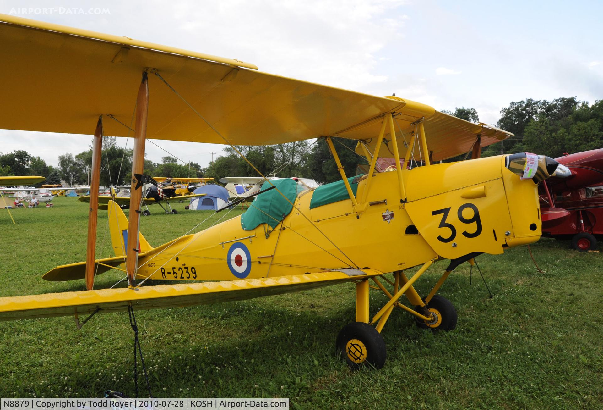 N8879, De Havilland DH-82A Tiger Moth II C/N 83098, EAA AIRVENTURE 2010