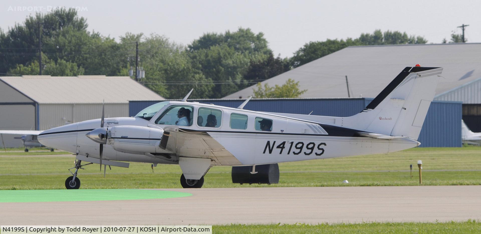 N4199S, 1976 Beech 58 Baron C/N TH-736, EAA AIRVENTURE 2010