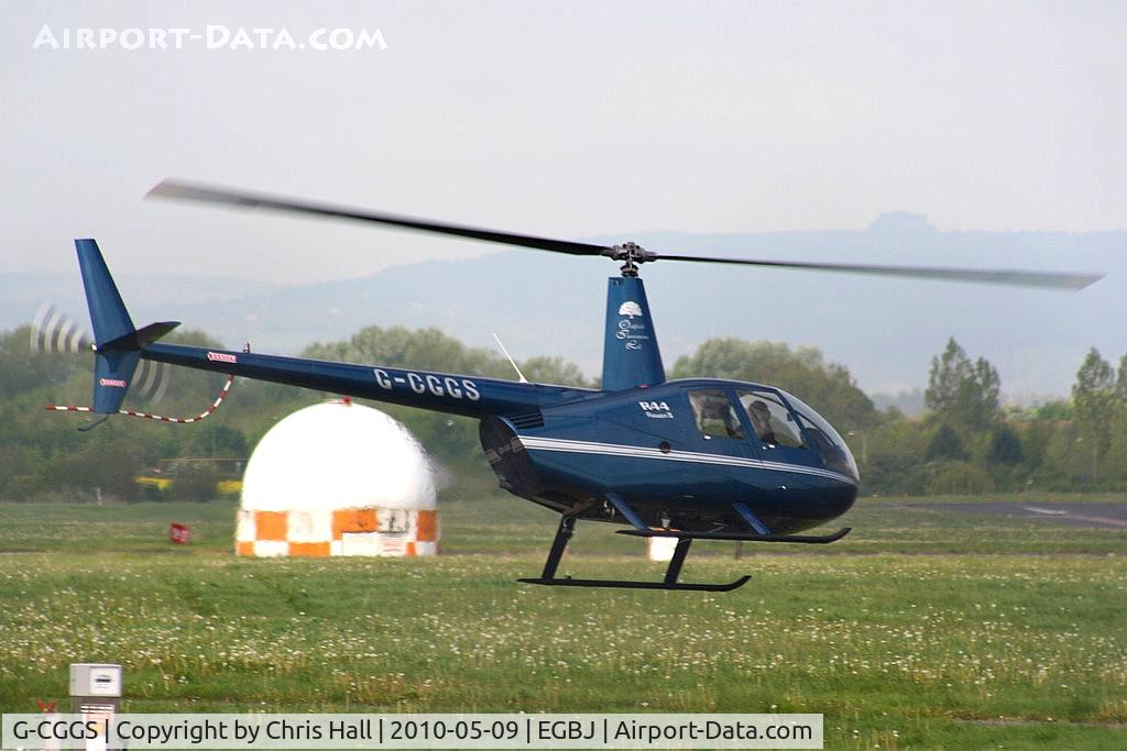 G-CGGS, 2009 Robinson R44 Raven II C/N 12967, Robinson R44 Raven II