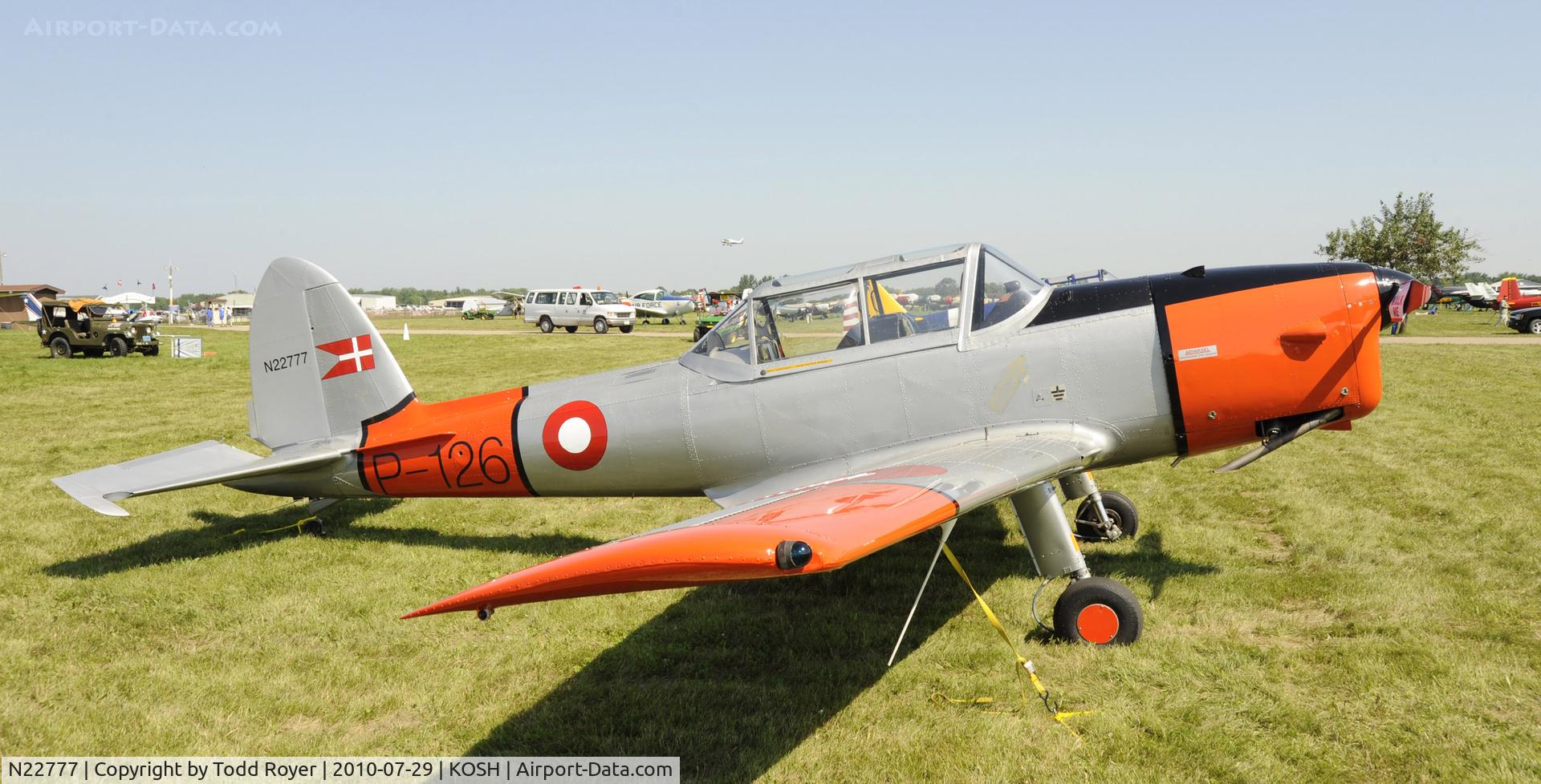 N22777, 1950 De Havilland DHC-1 Chipmunk 22 C/N C1/0105, EAA AIRVENTURE 2010