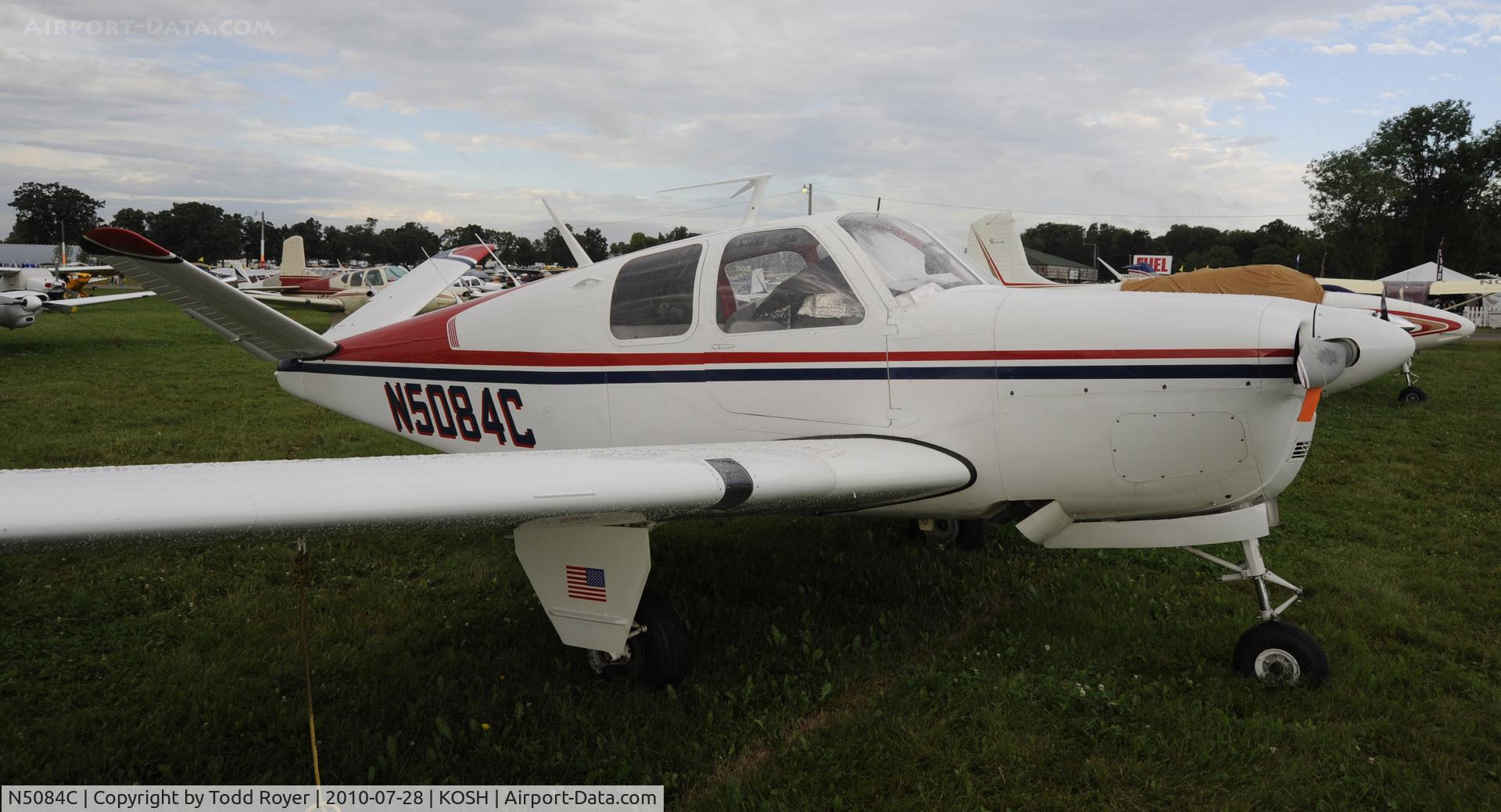 N5084C, 1950 Beech B35 C/N D-2346, EAA AIRVENTURE 2010