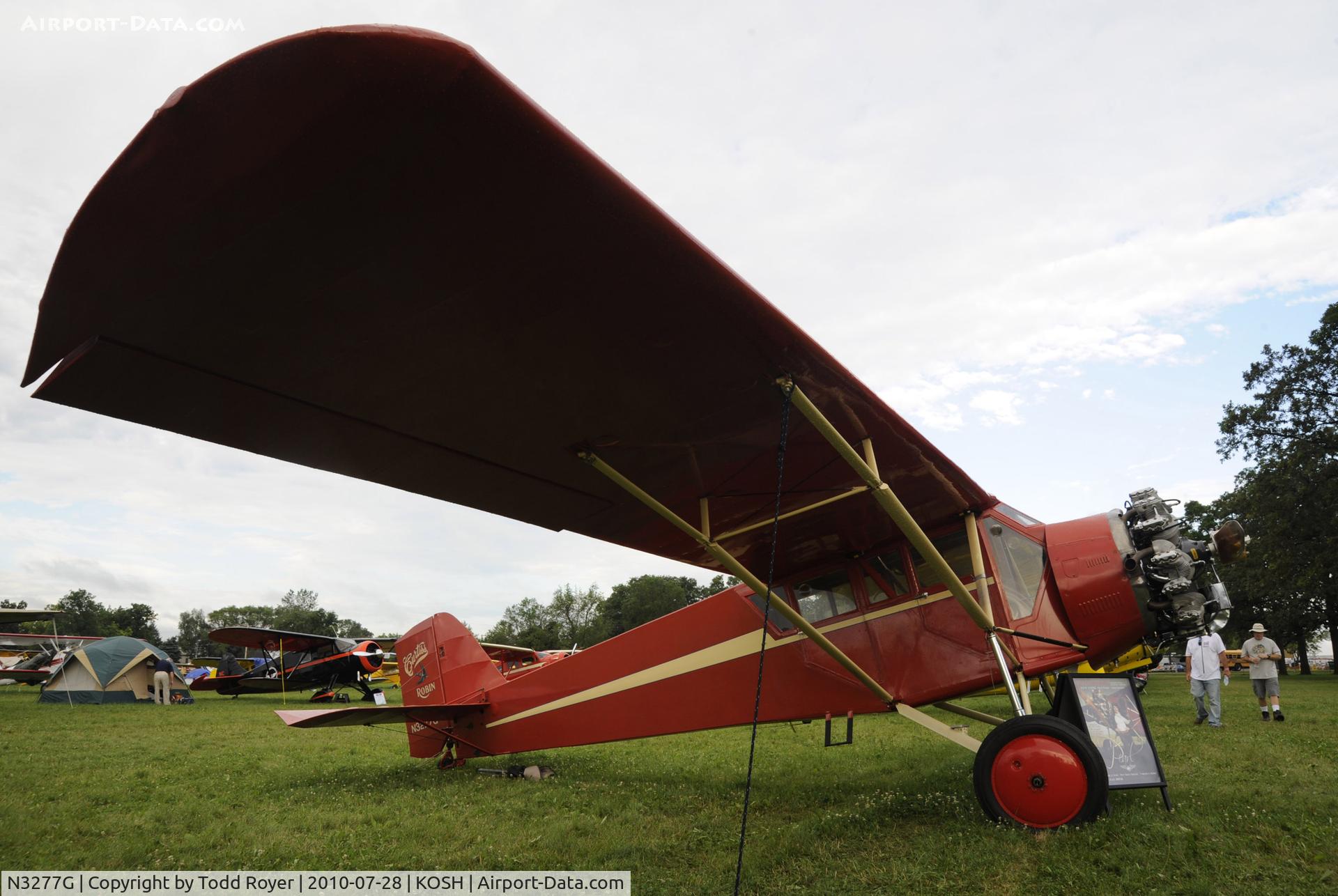 N3277G, 1929 Curtiss-Wright Robin C/N 237, EAA AIRVENTURE 2010