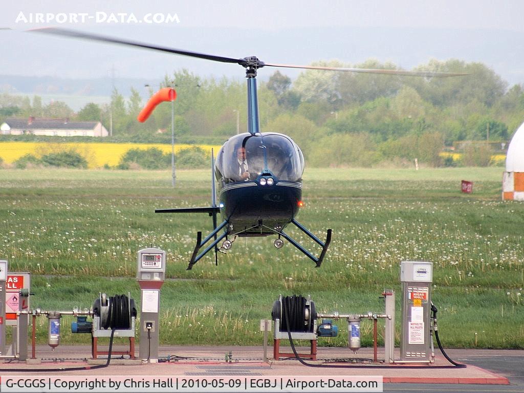 G-CGGS, 2009 Robinson R44 Raven II C/N 12967, Robinson R44 Raven II