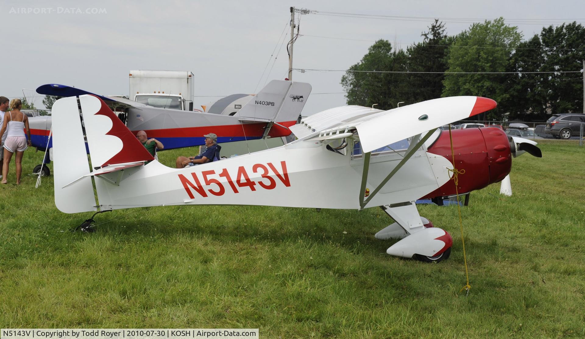 N5143V, 2003 Skystar Kitfox C/N 1873, EAA AIRVENTURE 2010