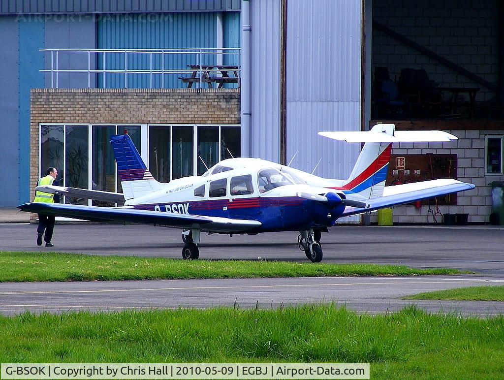 G-BSOK, 1977 Piper PA-28-161 Warrior ll C/N 28-7816191, Aeros Leasing Ltd
