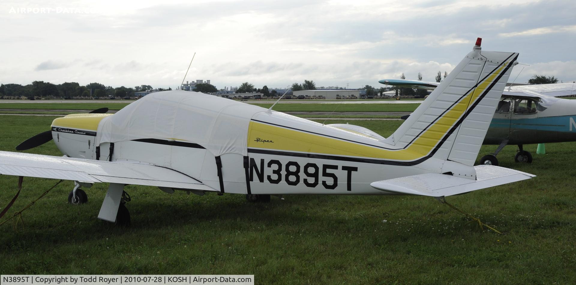 N3895T, 1967 Piper PA-28R-180 Cherokee Arrow C/N 28R-30224, EAA AIRVENTURE 2010