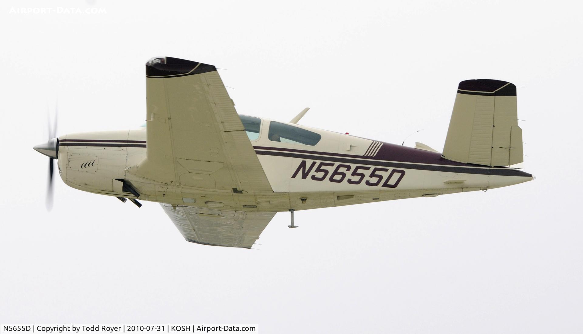 N5655D, 1967 Beech V35 Bonanza C/N D-8406, EAA AIRVENTURE 2010