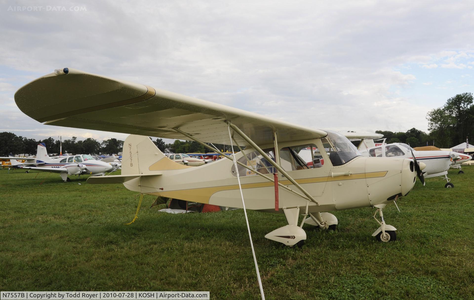 N7557B, 1957 Champion 7FC C/N 7FC-59, EAA AIRVENTURE 2010