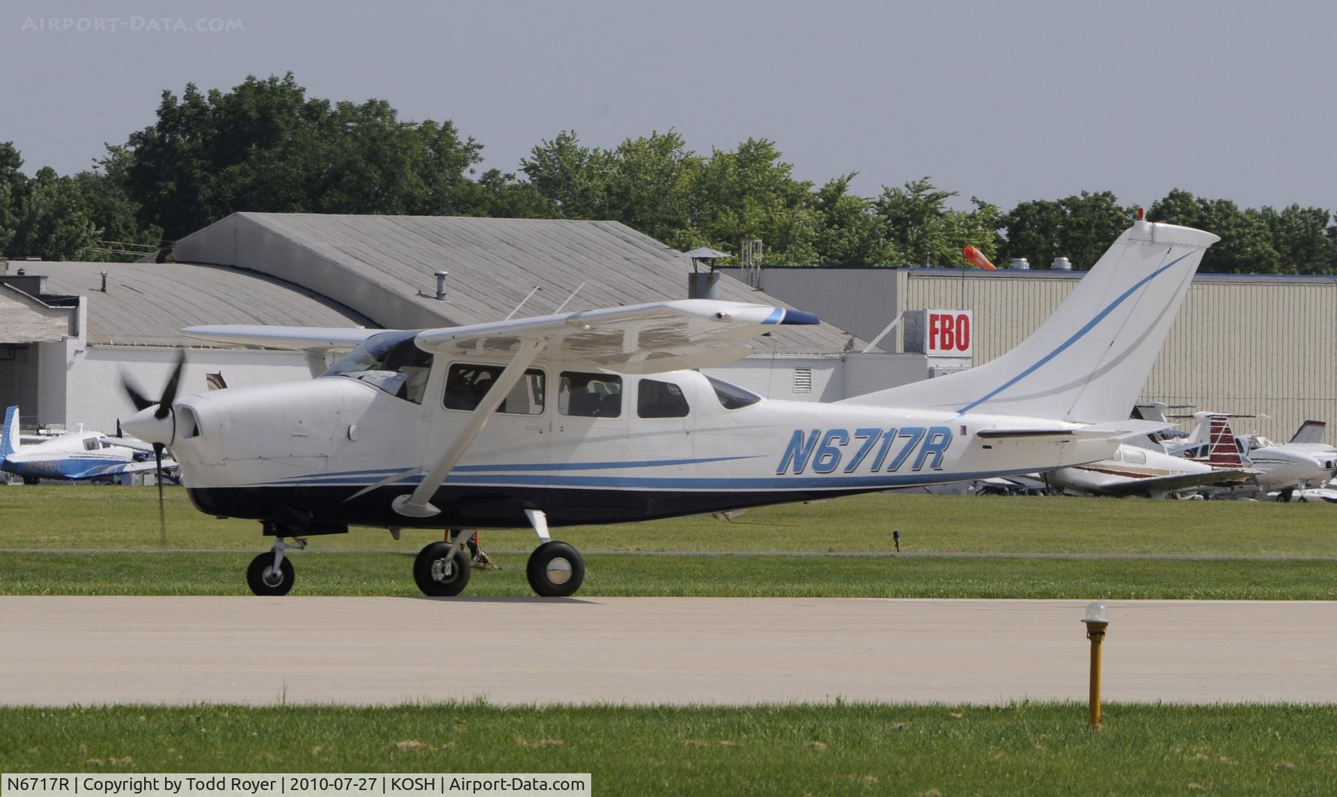 N6717R, 1966 Cessna T210F Turbo Centurion C/N T210-0117, EAA AIRVENTURE 2010