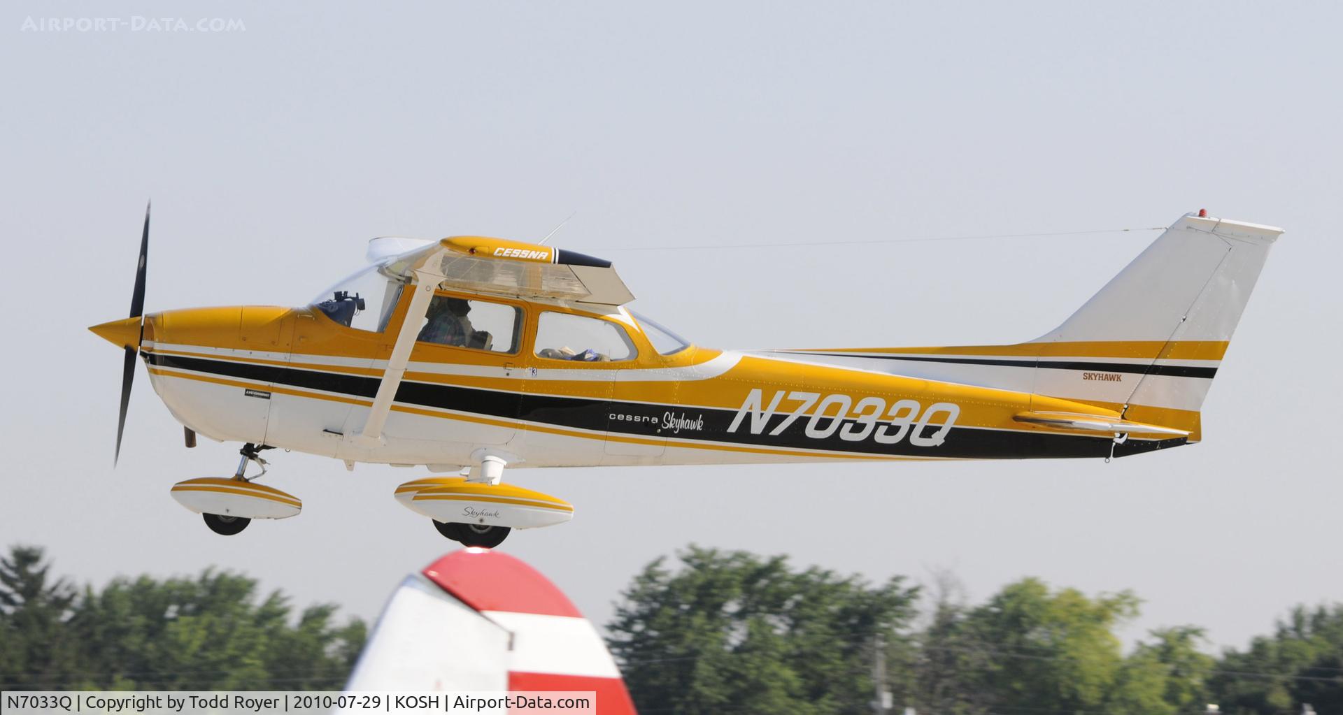 N7033Q, 1971 Cessna 172L C/N 17260333, EAA AIRVENTURE 2010