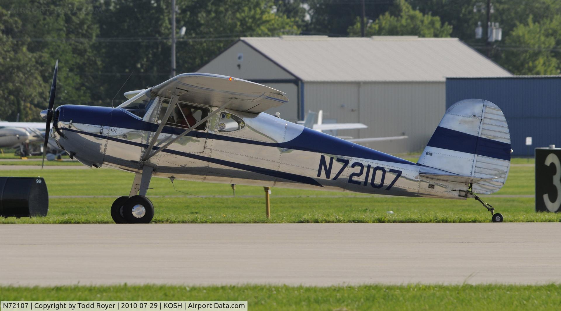 N72107, 1946 Cessna 140 C/N 9272, EAA AIRVENTURE 2010
