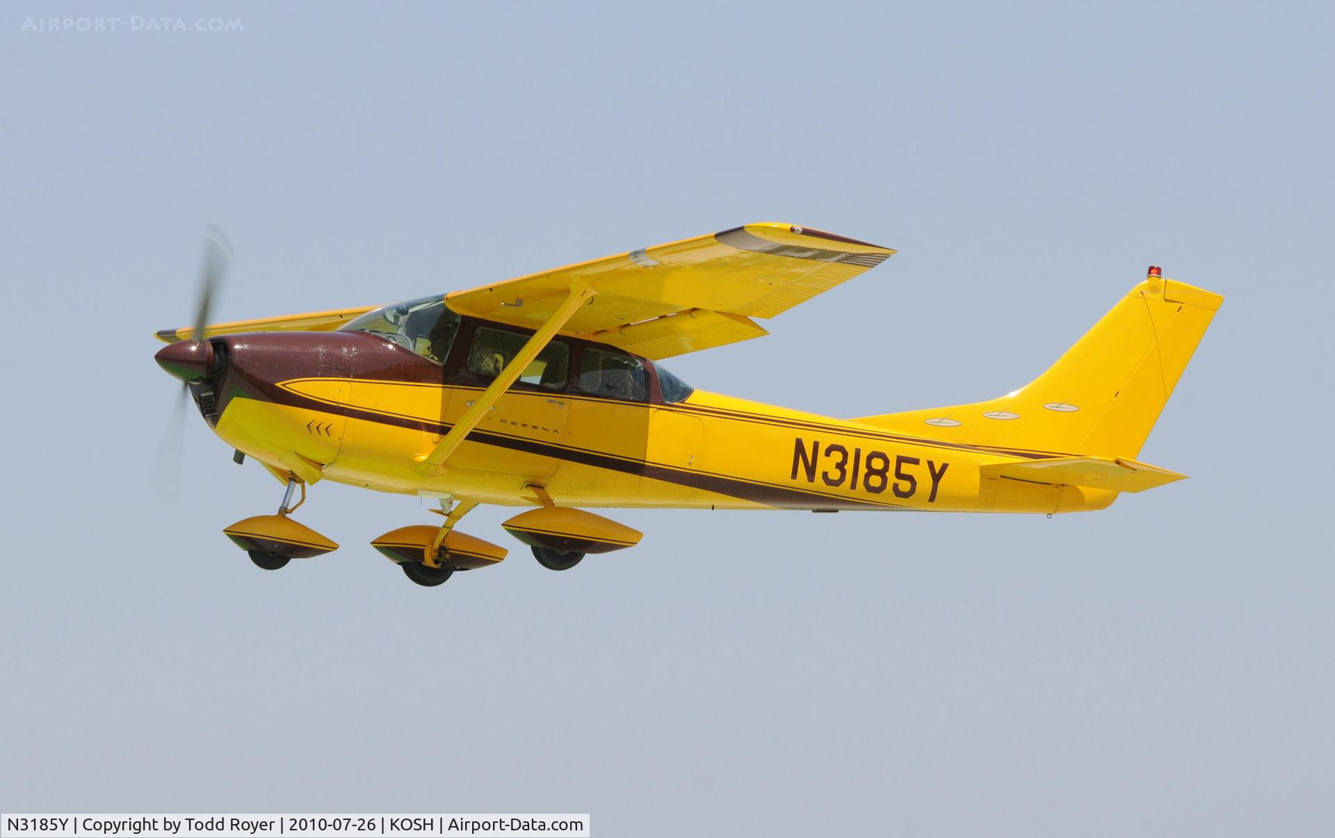 N3185Y, 1962 Cessna 182E Skylane C/N 18254185, EAA AIRVENTURE 2010