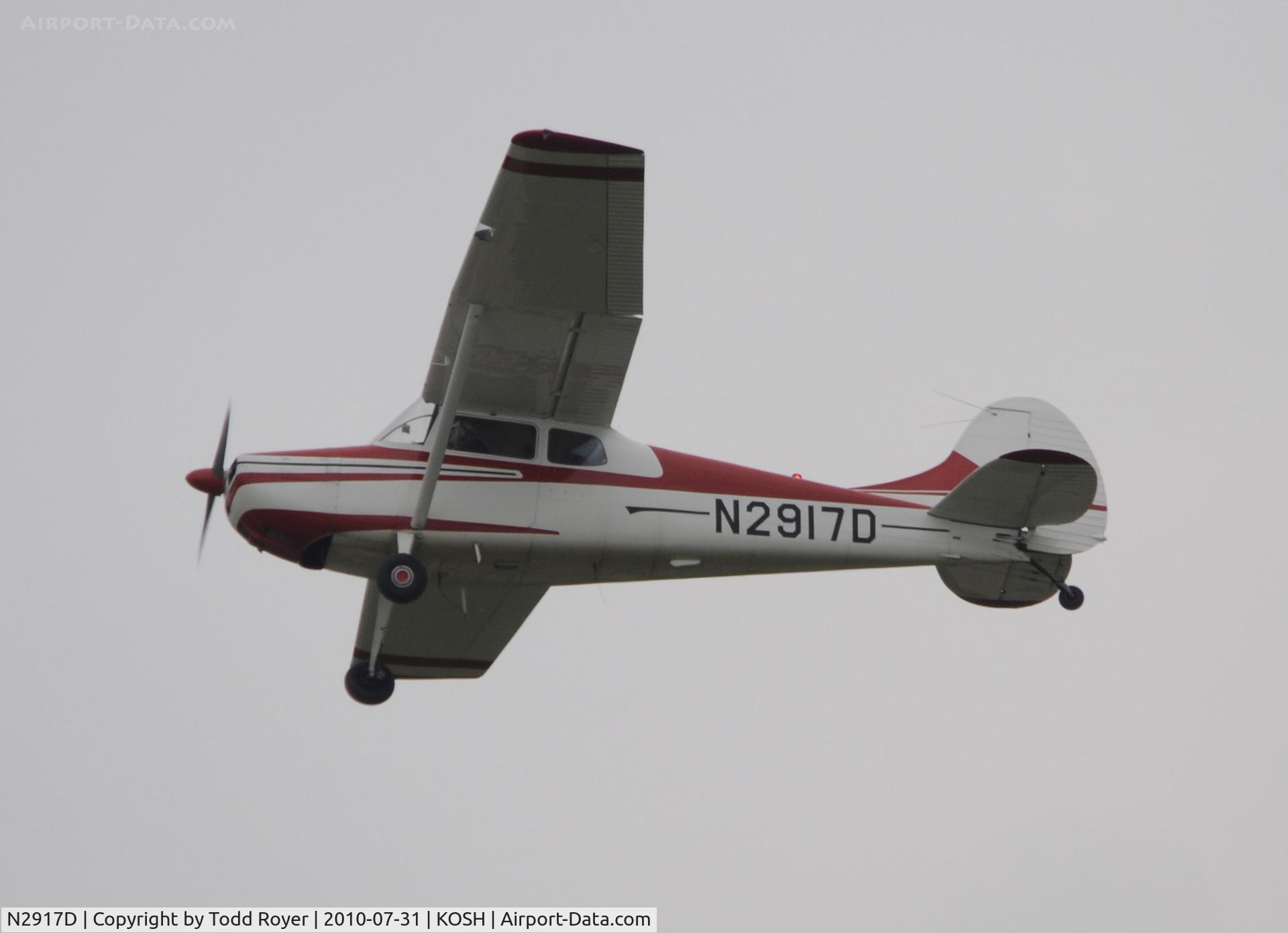N2917D, 1955 Cessna 170B C/N 26860, EAA AIRVENTURE 2010