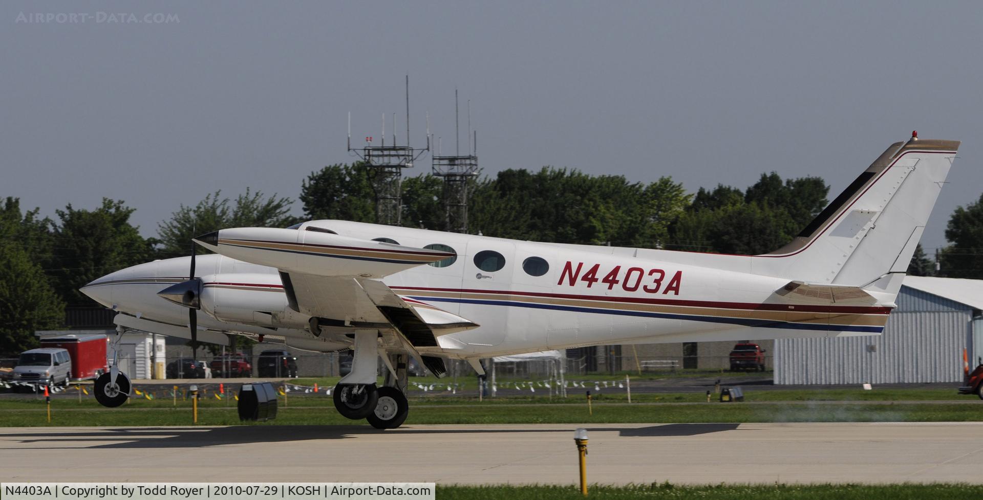 N4403A, 1980 Cessna 340A C/N 340A1014, EAA AIRVENTURE 2010