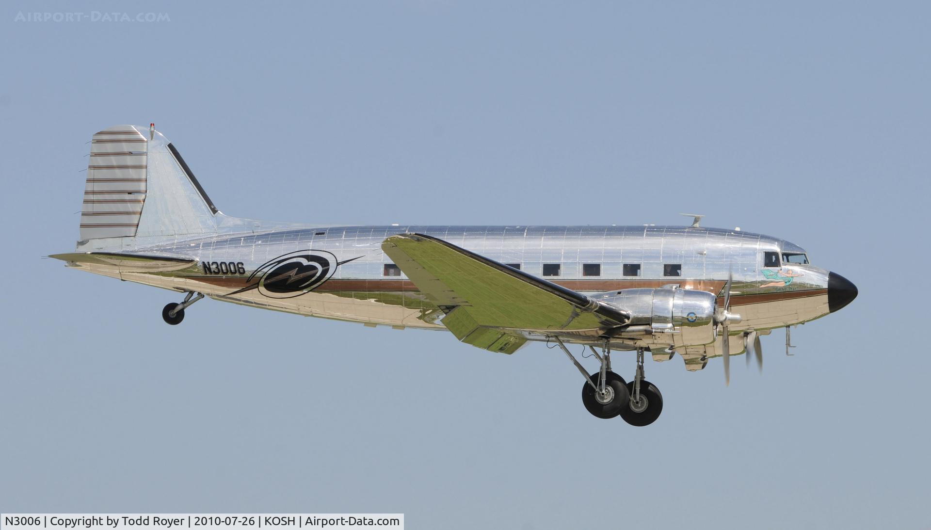 N3006, 1946 Douglas DC-3 C/N 42961, EAA AIRVENTURE 2010