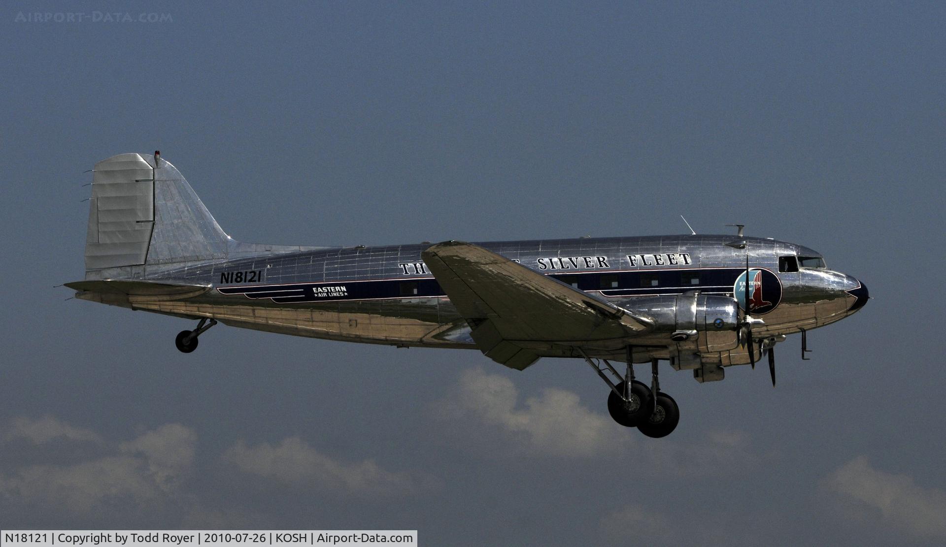 N18121, 1937 Douglas DC-3A (DC-3-201) C/N 1997, EAA AIRVENTURE 2010