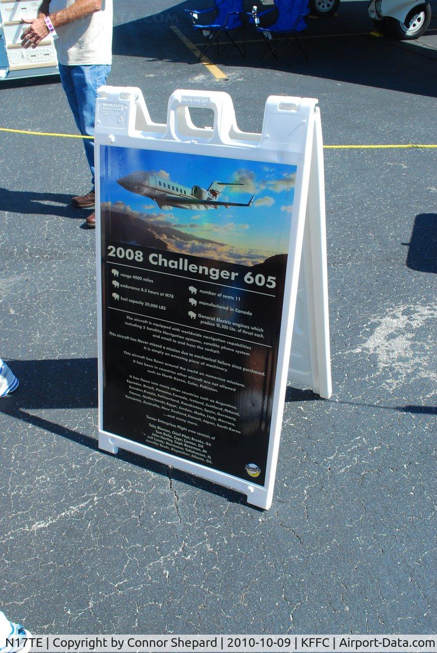 N17TE, 2007 Bombardier Challenger 605 (CL-600-2B16) C/N 5724, Information about the Jet