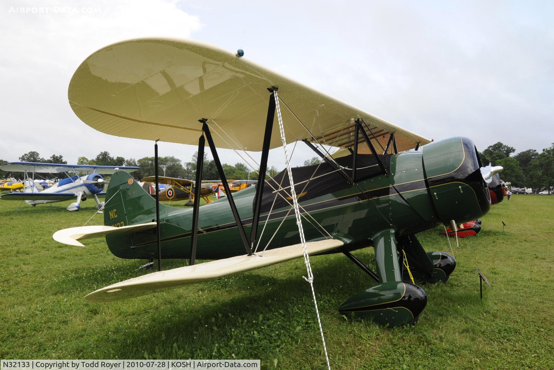 N32133, 1941 Waco UPF-7 C/N 5765, EAA AIRVENTURE 2010