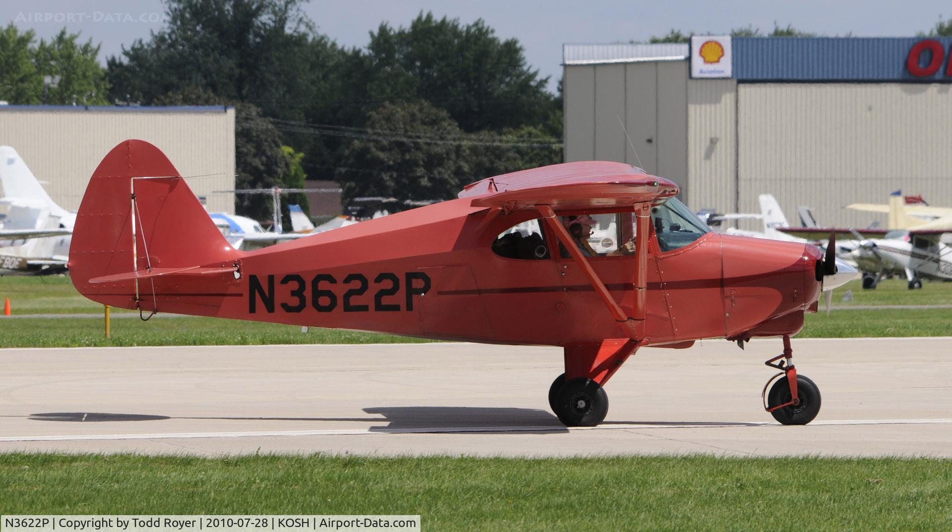 N3622P, 1955 Piper PA-22-150 C/N 22-3355, EAA AIRVENTURE 2010