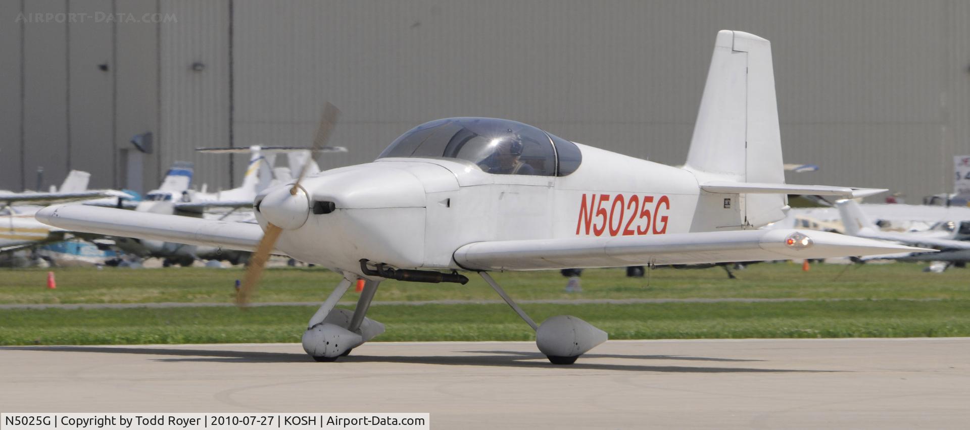 N5025G, 2006 Vans RV-7A C/N 71591, EAA AIRVENTURE 2010