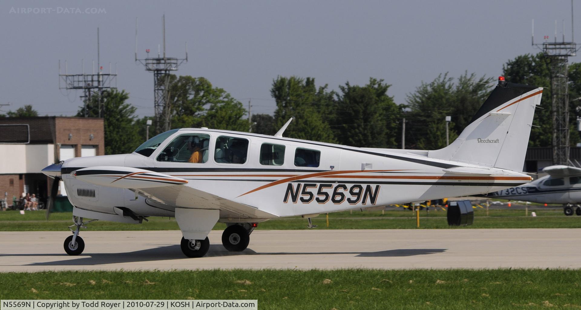 N5569N, 1990 Beech A36 Bonanza 36 C/N E-2529, EAA AIRVENTURE 2010