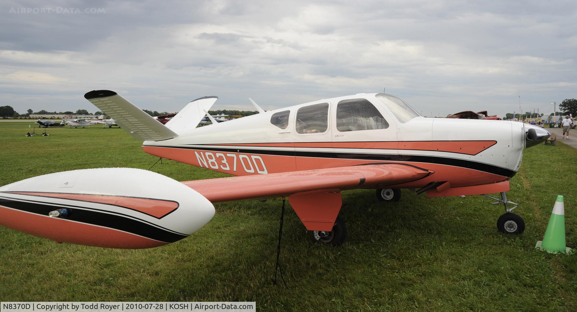 N8370D, 1958 Beech J35 Bonanza C/N D-5463, EAA AIRVENTURE 2010