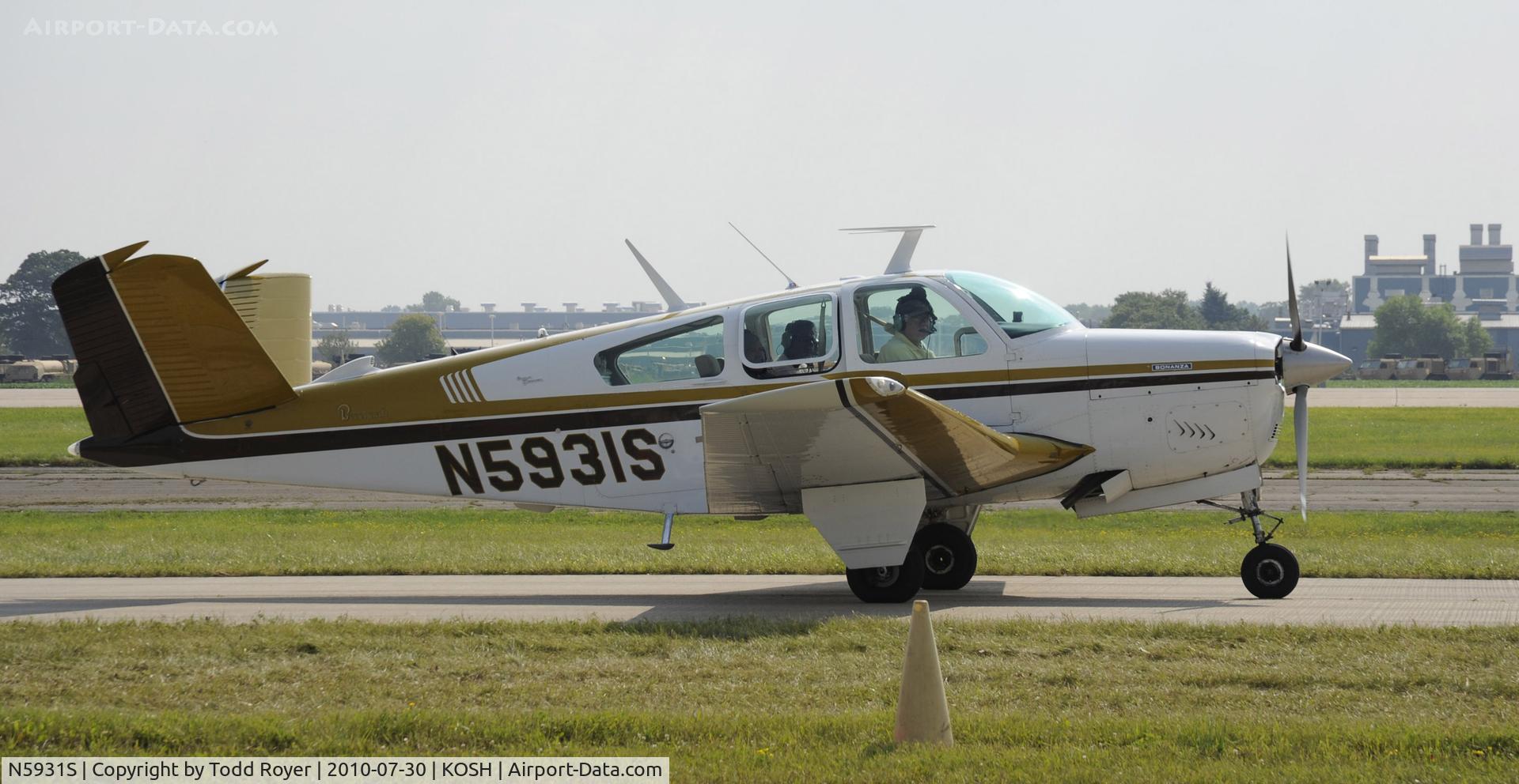 N5931S, 1966 Beech V35 Bonanza C/N D-8134, EAA AIRVENTURE 2010