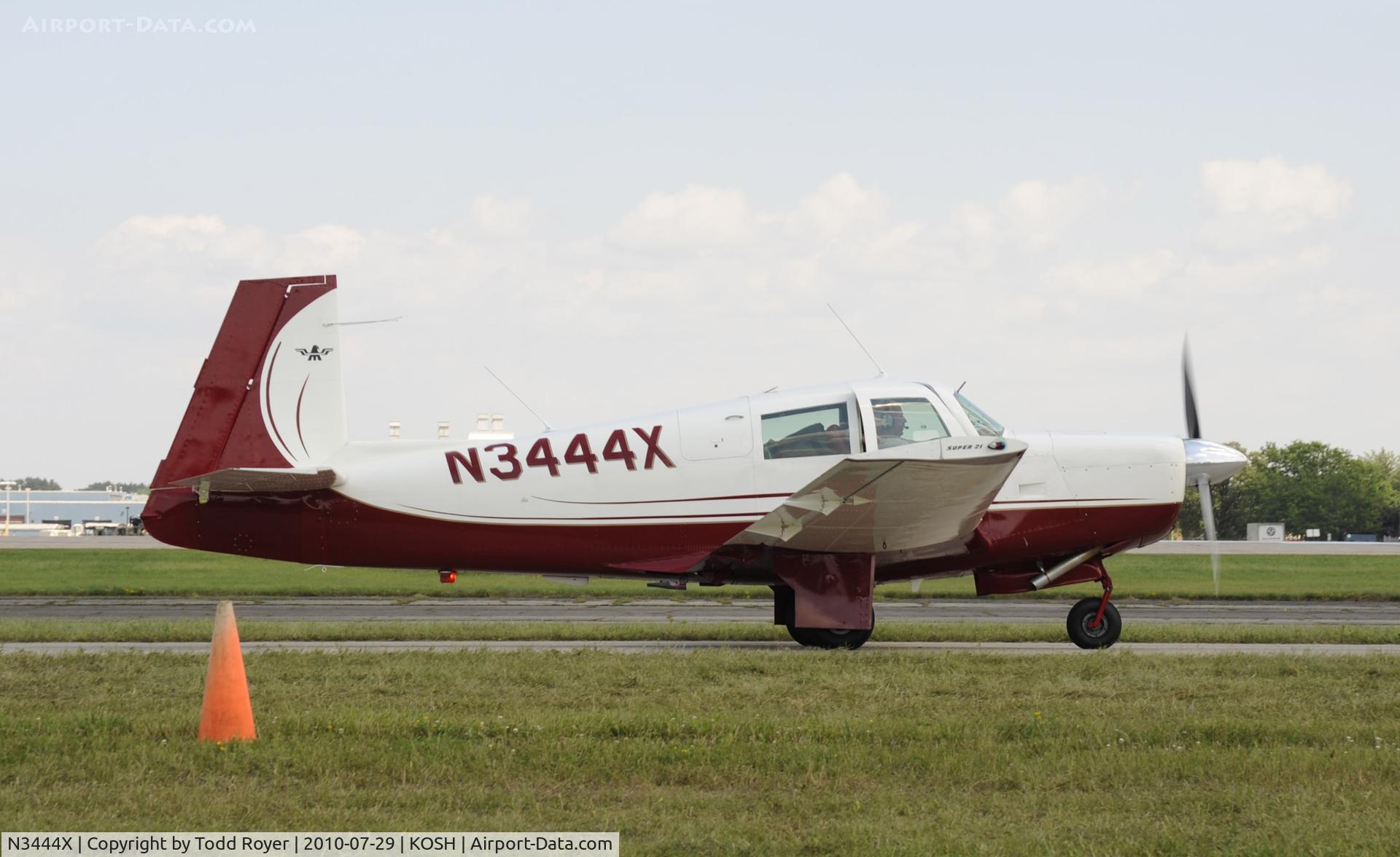 N3444X, 1966 Mooney M20E C/N 1132, EAA AIRVENTURE 2010