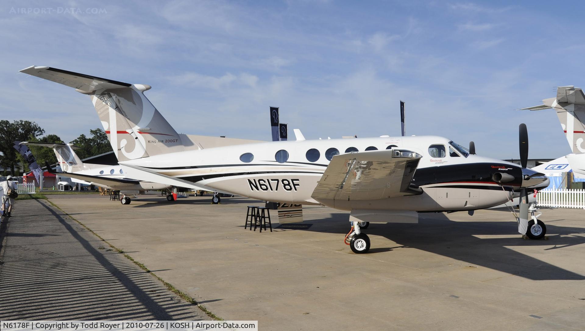 N6178F, 2010 Hawker Beechcraft B200GT King Air C/N BY-107, EAA AIRVENTURE 2010