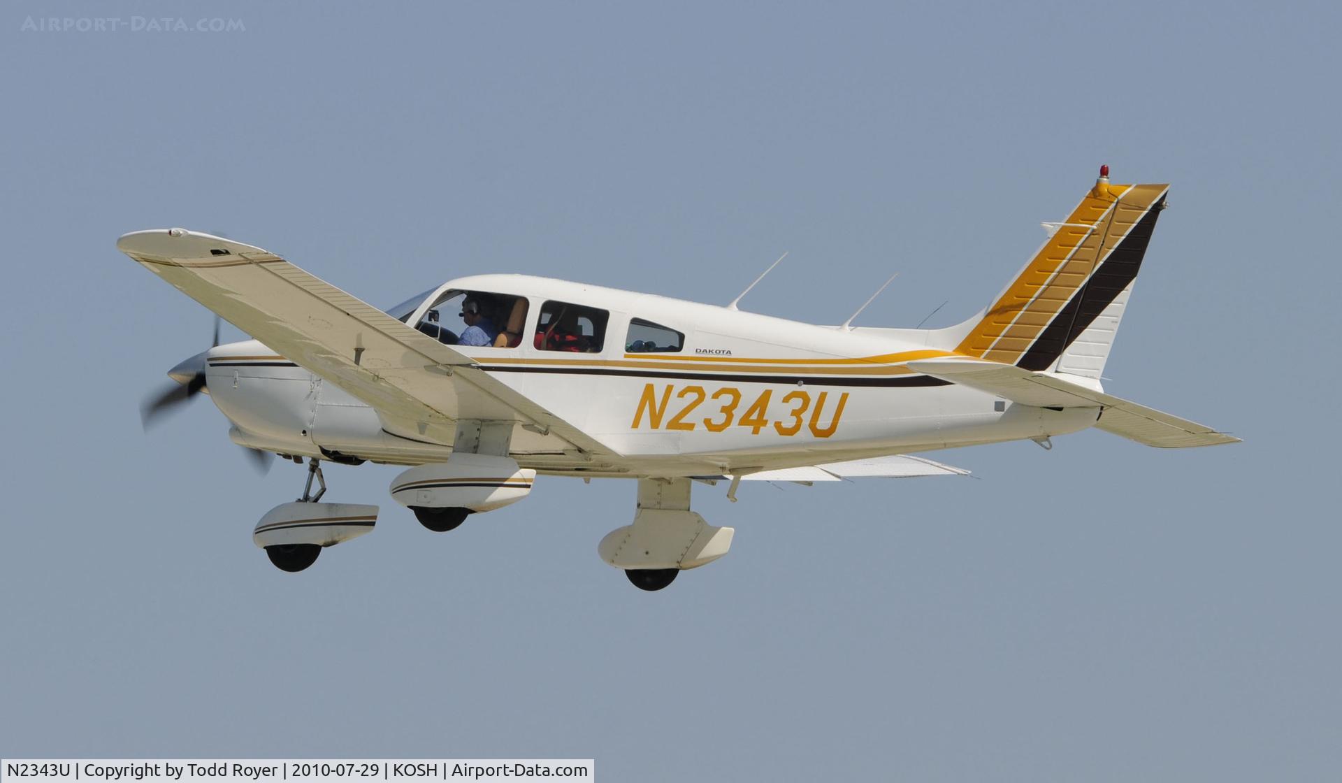 N2343U, 1979 Piper PA-28-236 Dakota C/N 28-7911301, EAA AIRVENTURE 2010