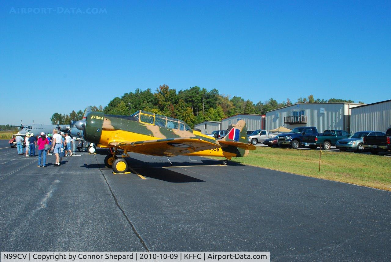 N99CV, 1954 Canadian Car & Foundry T-6 Harvard Mk.4 C/N CCF4-206, MK IV at the Great Georgia Airshow
