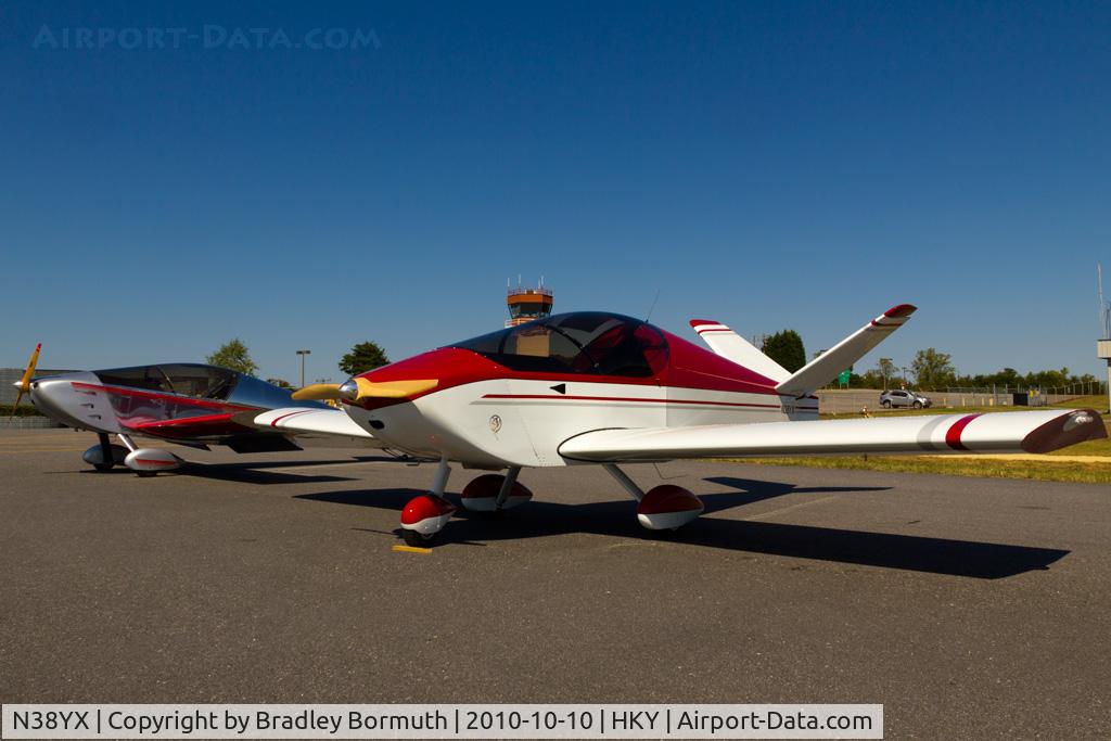 N38YX, Sonex Waiex C/N W0038, Beautiful day to fly to the museum at Hickory!