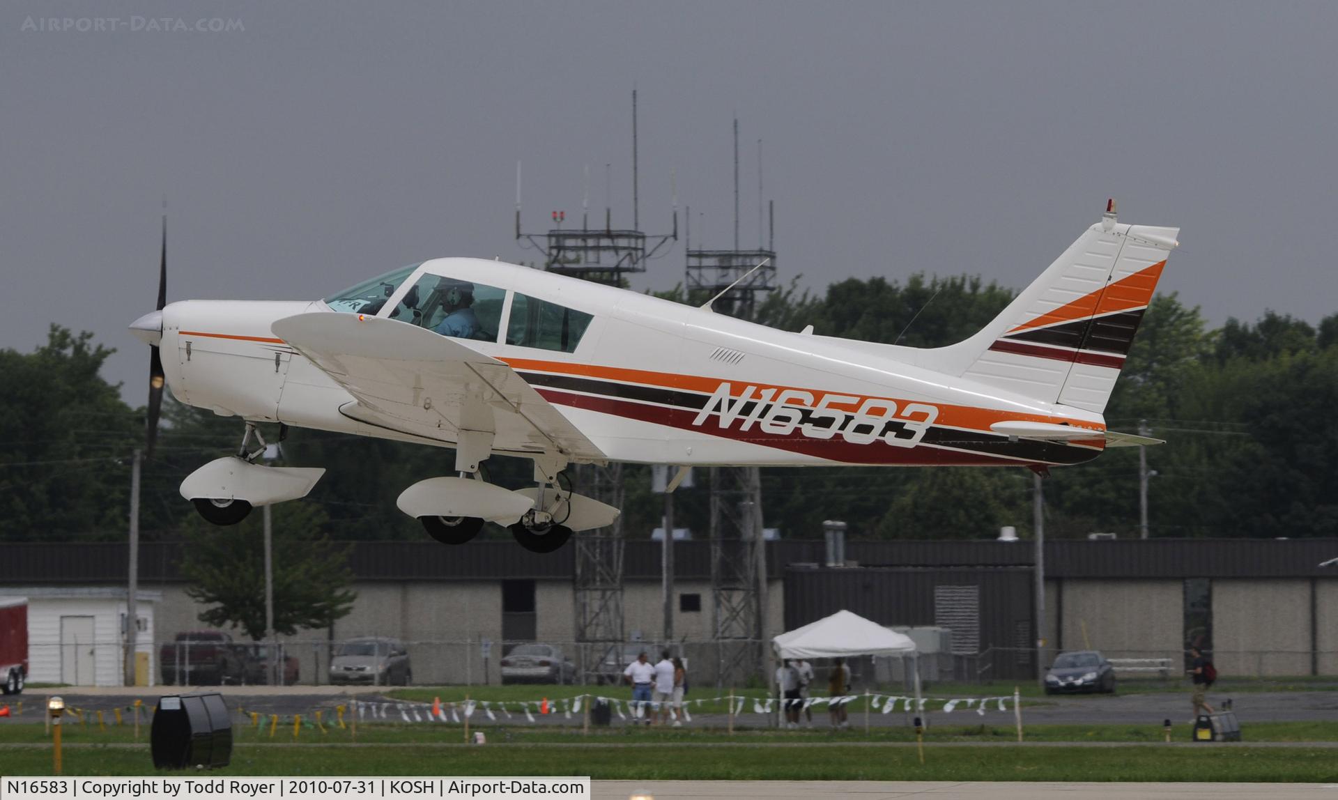 N16583, 1973 Piper PA-28-140 Cherokee Cruiser C/N 28-7325301, EAA AIRVENTURE 2010