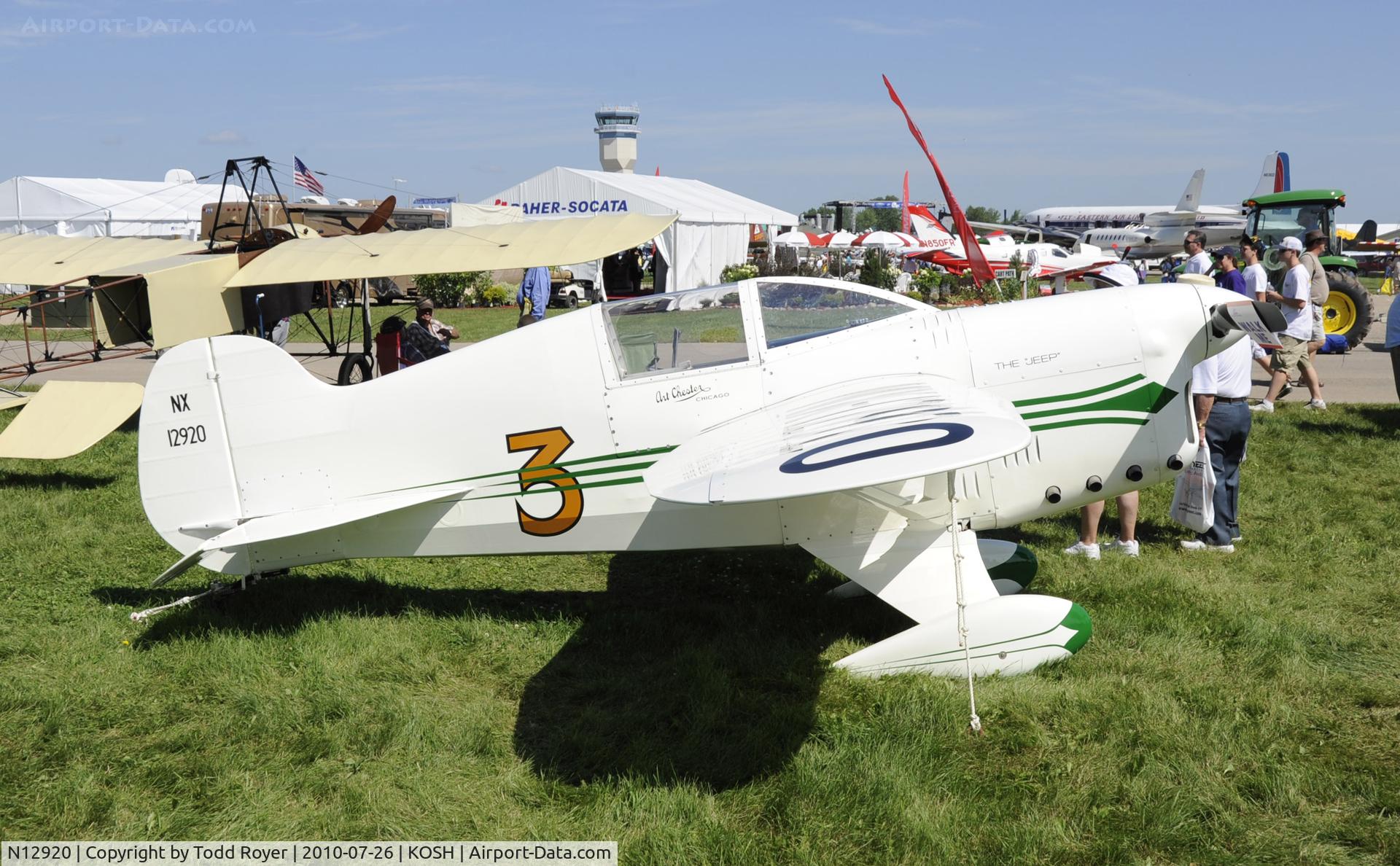 N12920, Chester Special Replica C/N 002, EAA AIRVENTURE 2010