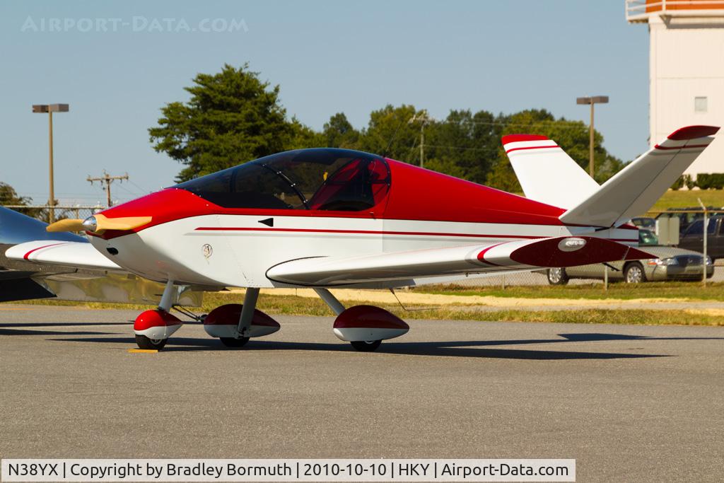 N38YX, Sonex Waiex C/N W0038, Beautiful day to fly to the museum at Hickory!