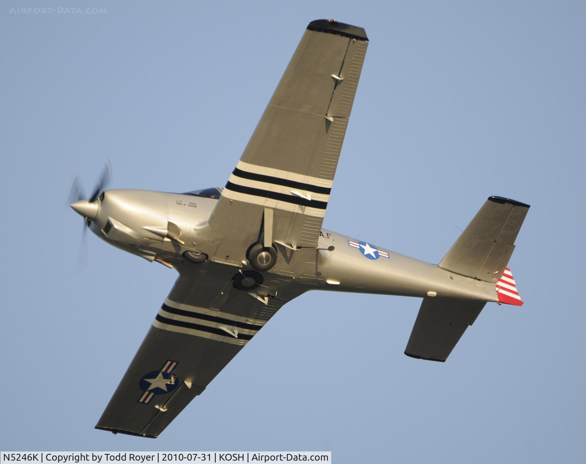 N5246K, 1950 Ryan Navion B C/N NAV-4-2146B, EAA AIRVENTURE 2010