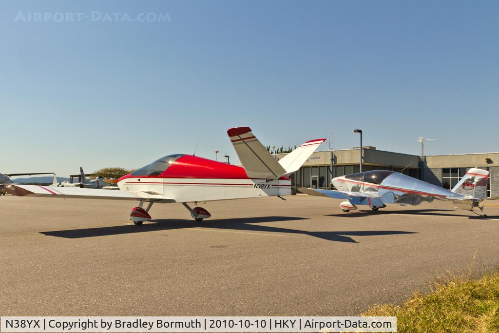 N38YX, Sonex Waiex C/N W0038, Beautiful day to fly to the museum at Hickory!