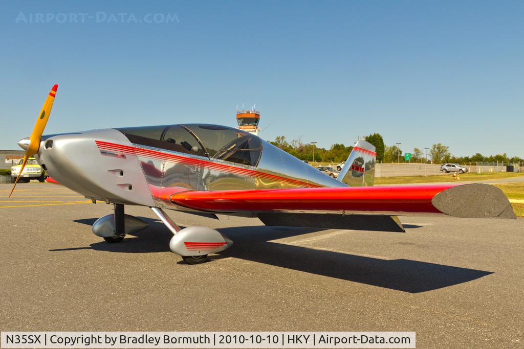 N35SX, 2002 Sonex Sonex C/N 0035, Beautiful day to fly to the museum at Hickory!