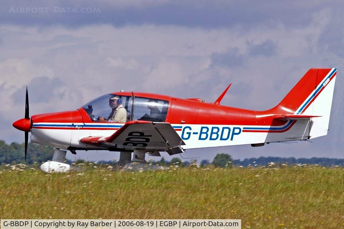 G-BBDP, 1973 Robin DR-400-160 Chevalier C/N 853, Robin DR.400-160 Chevalier [853] Kemble~G 19/08/2006